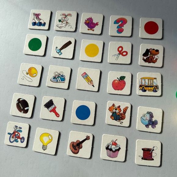 Vintage 1986 Match And Move Memory Board Game Complete Milton Bradley Kids 80's - Picture 9 of 11